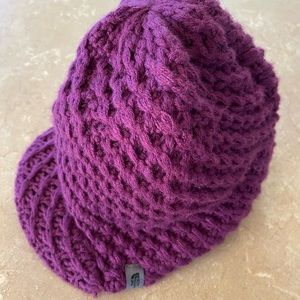 The North Face Chunky Knit Visor Beanie